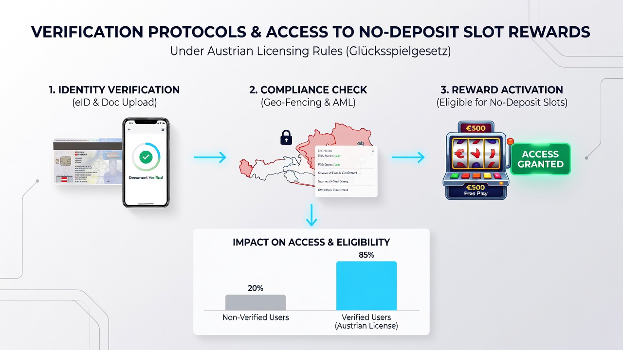 Player account verification interface used by licensed Austrian slot platforms